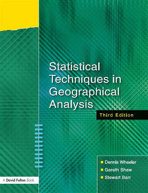 Statistical Techniques in Geographical Analysis, 2nd Edition Epub